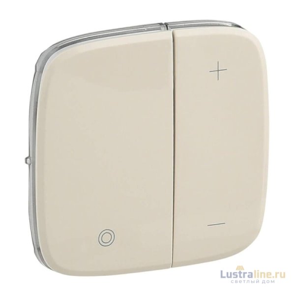 Лицевая панель Legrand Valena Allure светорегулятора клавишного слоновая кость 752086
