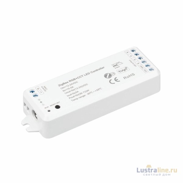 Диммер Arlight SMART-PWM-102-72-RGB-MIX-SUF (12-24V, 5x3A, ZB) 046538