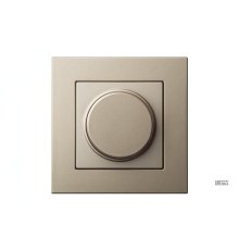 Светорегулятор поворотный нажимной 400 Вт Liregus Epsilon 28-307