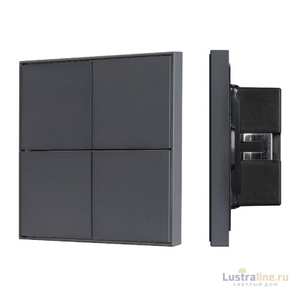 Кнопочная панель Arlight KNX-304-23-IN Black BUS, Frame 039667