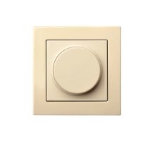 Светорегулятор светодиодный поворотный нажимной 100 Вт Liregus Epsilon 28-0642