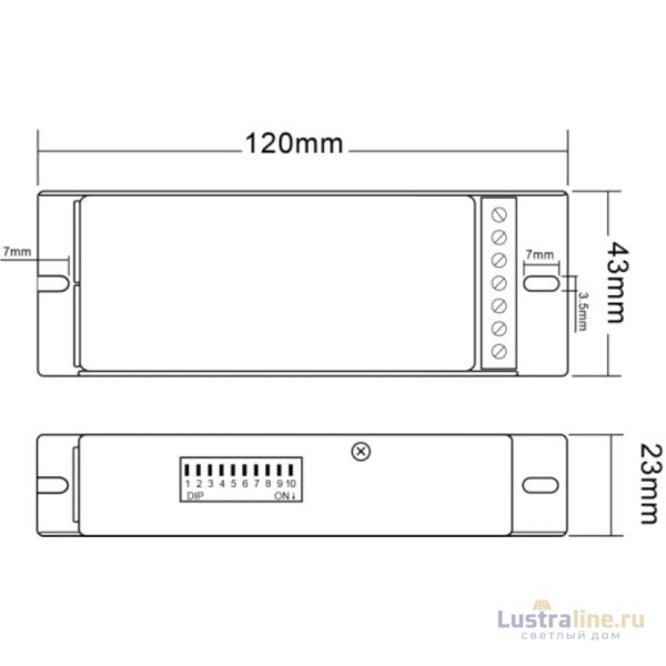 Диммер Deko-Light Dimmer R-DMX 3+1 843273
