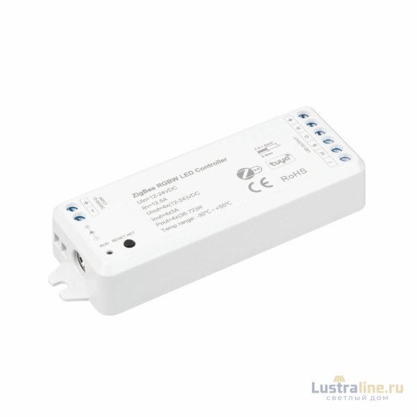 Диммер Arlight SMART-PWM-102-72-RGBW-SUF (12-24V, 4x3A, ZB) 046537