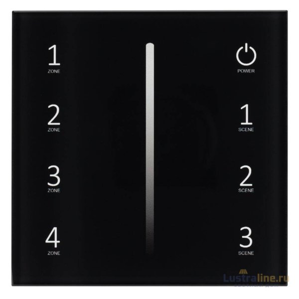 Панель Arlight Smart-P34-Dim-IN Black (230V, 0-10V, Sens, 2.4G) 028112