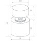 Диммер Arlight SR-NAVE-R24-3CH-BK (12-24V, 108-216W, RGB) 046143