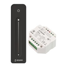 Диммер Arlight SMART-SET-TRIAC-601-72-DIM-PD-IN Black 230V, 1x1.5A, ПДУ LINE, 2.4G 039329