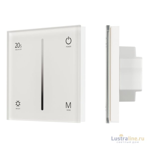 Панель Arlight Smart-P6-Dim-G-IN White (12-24V, 4x3A, Sens, 2.4G) 034781