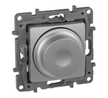 Диммер поворотный Legrand Etika без нейтрали 300W алюминий 672419