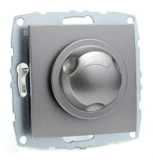 Светорегулятор Mono Electric Despina-Larissa 800Вт 10А 220В-250В антрацит 500-002405-134
