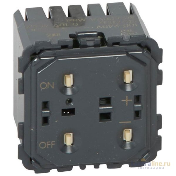 Диммер Legrand Celiane с нейтралью 1-10V 600VA 067080