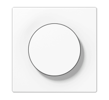 Лицевая панель светорегулятора Jung LS1740WW