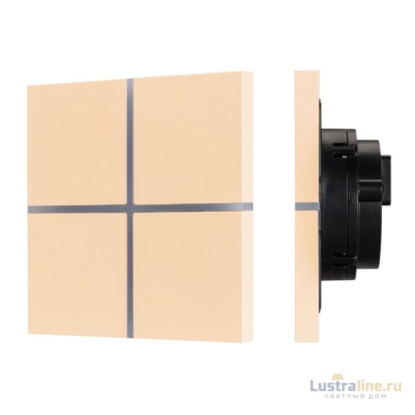 Сенсорная панель Arlight KNX-304-13-IN Champagne BUS, Frameless 039670