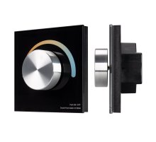Панель Arlight Smart-P2-Mix-G-IN Black (3V, Rotary, 2.4G) 033755