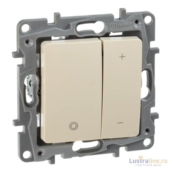 Диммер кнопочный Legrand Etika без нейтрали 400W слоновая кость 672318