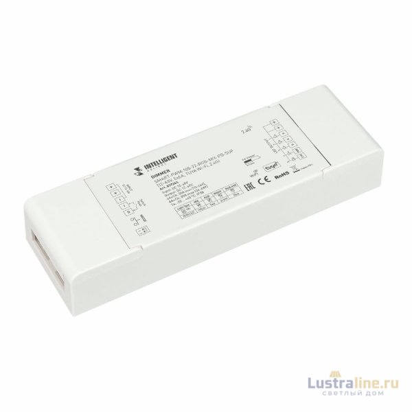 Диммер Arlight SMART-PWM-105-72-RGB-MIX-PD-SUF (12-48V, 5x6A, TUYA Wi-Fi, 2.4G) 037265