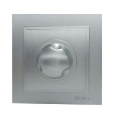 Светорегулятор Mono Electric Despina 800Вт 10А 220В-250В серебро 102-212105-134