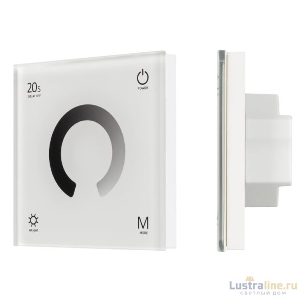 Панель Arlight Smart-P4-Dim-G-IN White (12-24V, 4x3A, Sens, 2.4G) 034774