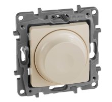 Диммер поворотный Legrand Etika без нейтрали 300W слоновая кость 672319