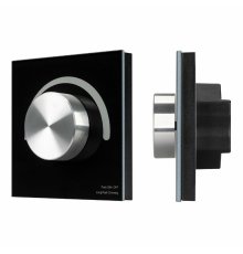 Роторная панель Arlight SMART-1-10V-301-31-DIM-IN Black (24-48V, 2.4G) 036243