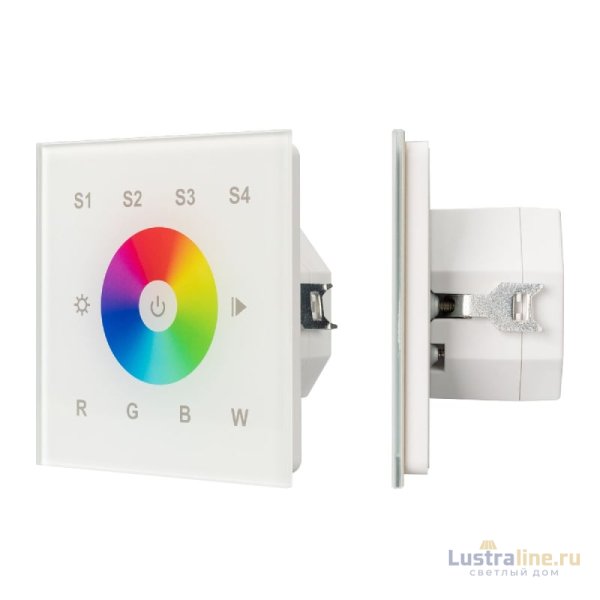 Сенсорная панель Arlight DALI-901-11-1G-4SC-RGBW-DT8-IN White BUS/230V 037200