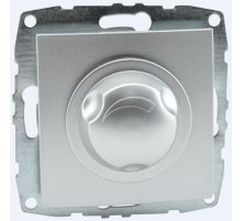 Светорегулятор Mono Electric Despina-Larissa 800Вт 10А 220В-250В серебро 500-002105-134 Светорегулятор Mono Electric Despina-Larissa 800Вт 10А 220В-250В серебро 500-002105-134