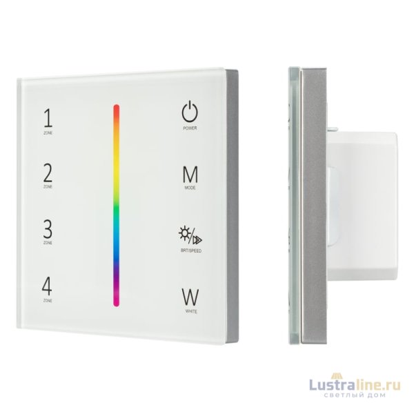 Панель Arlight Sens Smart-P45-RGBW White (230V, 4 зоны, 2.4G) 028140