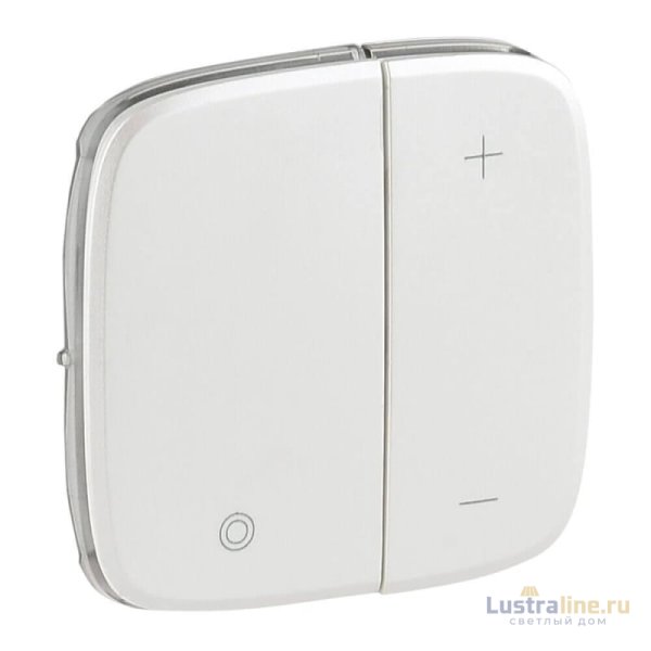 Лицевая панель Legrand Valena Allure светорегулятора клавишного жемчуг 752089