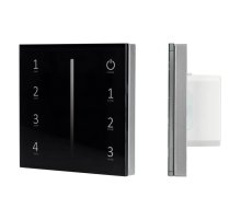 Панель Arlight Smart-P34-Dim-IN Black (230V, 0-10V, Sens, 2.4G) 028112