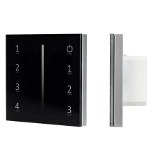 Панель Arlight Smart-P34-Dim-IN Black (230V, 0-10V, Sens, 2.4G) 028112