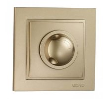 Светорегулятор Mono Electric Despina 800Вт 10А 220В-250В титан 102-222205-134 Светорегулятор Mono Electric Despina 800Вт 10А 220В-250В титан 102-222205-134