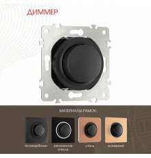 Диммер Arte Milano 202.48-1.black