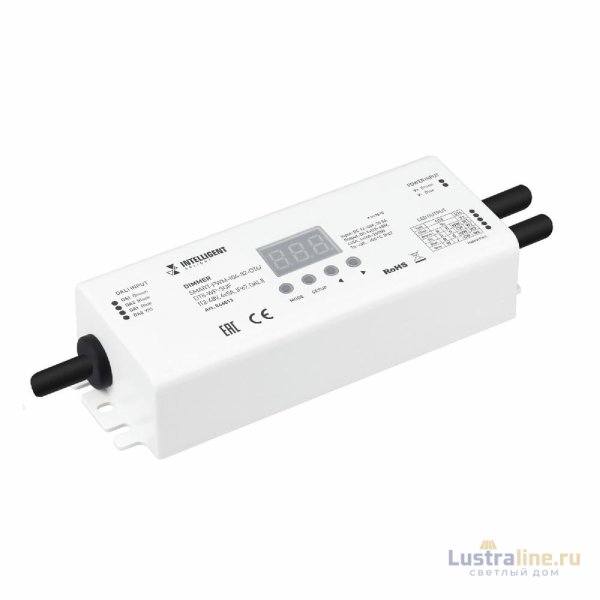 Диммер Arlight SMART-PWM-104-82-DT6/DT8-WP-SUF (12-48V, 4x5A, IP67, DALI) 046513