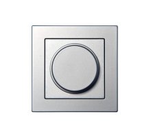 Светорегулятор поворотный нажимной 600 Вт Liregus Epsilon 28-1811