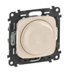 Светорегулятор Legrand Valena Allure поворотный без нейтрали слоновая кость 752860