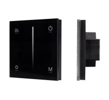 Панель Arlight Smart-P35-Dim-IN Black (230V, 0-10V, Sens, 2.4G) 028113