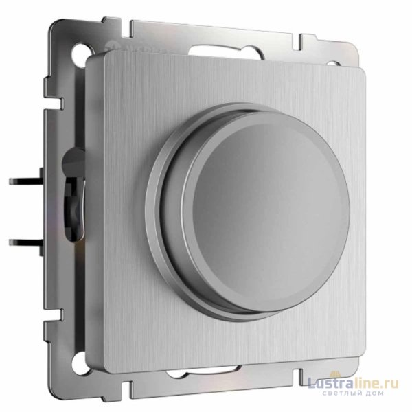 Диммер Werkel cеребряный рифленый W1142009 4690389159664 Диммер Werkel cеребряный рифленый W1142009 4690389159664