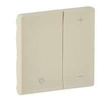 Лицевая панель Legrand Valena Life светорегулятора клавишного слоновая кость 754891