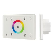 Панель Arlight Sens Smart-P83-RGB White (230V, 4 зоны, 2.4G) 028402