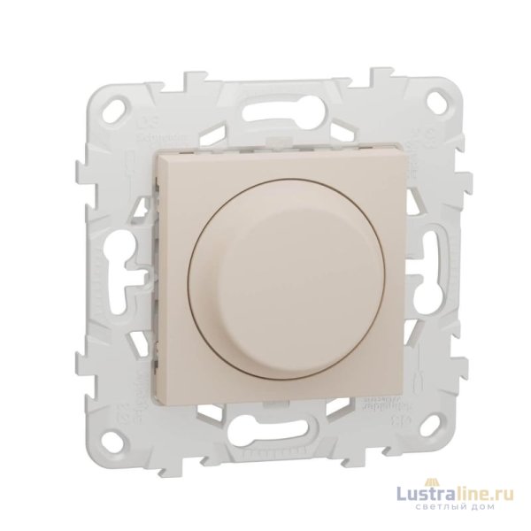 Диммер поворотно-нажимной Schneider Electric Unica New NU551444
