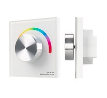 Панель Arlight Smart-P5-RGB-G-IN White (3V, Rotary, 2.4G) 033756