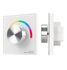 Панель Arlight Smart-P5-RGB-G-IN White (3V, Rotary, 2.4G) 033756