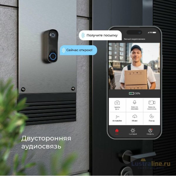 Видеозвонок Умный дом Elektrostandard WF 76106/00 4690389212413 a069488