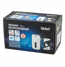 Беспроводной звонок Uniel UDB-095W-R1T1-38S-BL/WH UL-00011368