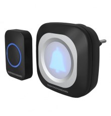Звонок беспроводной Elektrostandard DBQ25M WL 36M IP44 чёрный 4690389146893