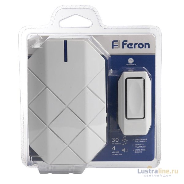 Звонок беспроводной Feron E-377 41433