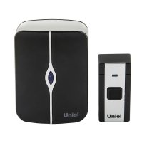 Звонок электронный (UL-00006438) Uniel UDB-093W-R1T1-36S-BL/WH