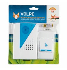 Беспроводной звонок Volpe UDB-Q031 W-R1T1-32S-100M-WH UL-00010593