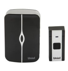 Звонок беспроводной (UL-00006434) Uniel UDB-015W-R1T1-36S-100M-WH/BL