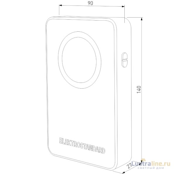 Дверной звонок Elektrostandard DBQ27 4690389175619