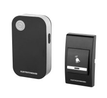 Звонок беспроводной Elektrostandard DBQ22M WL 36M IP40 черный 4690389144899 Звонок беспроводной Elektrostandard DBQ22M WL 36M IP40 черный 4690389144899